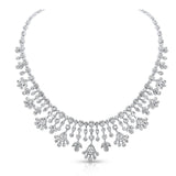 Saleh Sallom |  Natural Diamond Necklace  | 5.2  CT