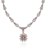 Saleh Sallom |  Natural Diamond Necklace | 9.5 CT