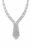 18K White Gold with Natural Diamonds-Saleh Sallom