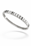 Diamond Bar-Set Bangle Bracelet-Saleh Sallom