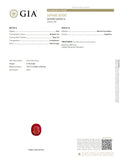 Natural Red-Orange Sapphire – Certified by GIA | 5.18 Carats | Report No. 6485353710