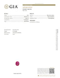 Natural Red-Purple Sapphire – Certified by GIA | 2.17 Carats | Report No. 1488661904