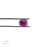 Natural Purple-Red Ruby – Certified by GIA | 7.40 Carats | Report No. 5493336425