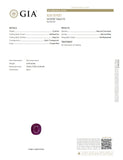 Natural Purple-Red Ruby – Certified by GIA | 5.79 Carats | Report No. 7486619190
