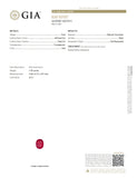 Natural Red Ruby – Certified by GIA | 1.59 Carats | Report No. 7482722919