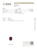 Natural Purplish Red Ruby – Certified by GIA | 7.22 Carats | Report No. 2486911476