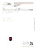 Natural Rhodolite Garnet – Certified by GIA | 5.74 Carats | Purplish Red | Report No. 2486354153