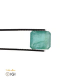 Natural Emerald – Certified by IGI | 7.18 Carats | Emerald Cut | Report No. 612303056