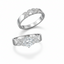 Rhodium-Plated Sterling Silver (Couple Set)-Saleh Sallom