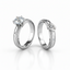 Rhodium-Plated Sterling Silver (Couple Set)-Saleh Sallom