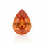IGI Certified Laboratory Grown Orange Sapphire | 1.07 Carat Pear Cut | Elegant Fine Jewelry Gemstone-Saleh Sallom