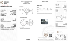 0.99 Carat Laboratory Grown Diamond – Round Brilliant | E Color | VS2 Clarity | IGI Certified-Saleh Sallom