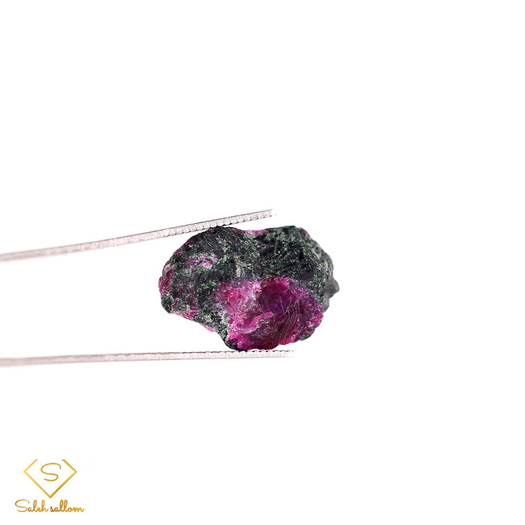 31.94 Ct Natural Purplish Red Ruby Rough Crystal | Unheated Tanzania Ruby Collector Specimen