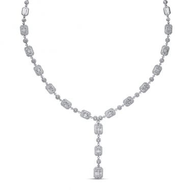 Saleh Sallom |  Natural Diamond Necklace | 6.5 CT