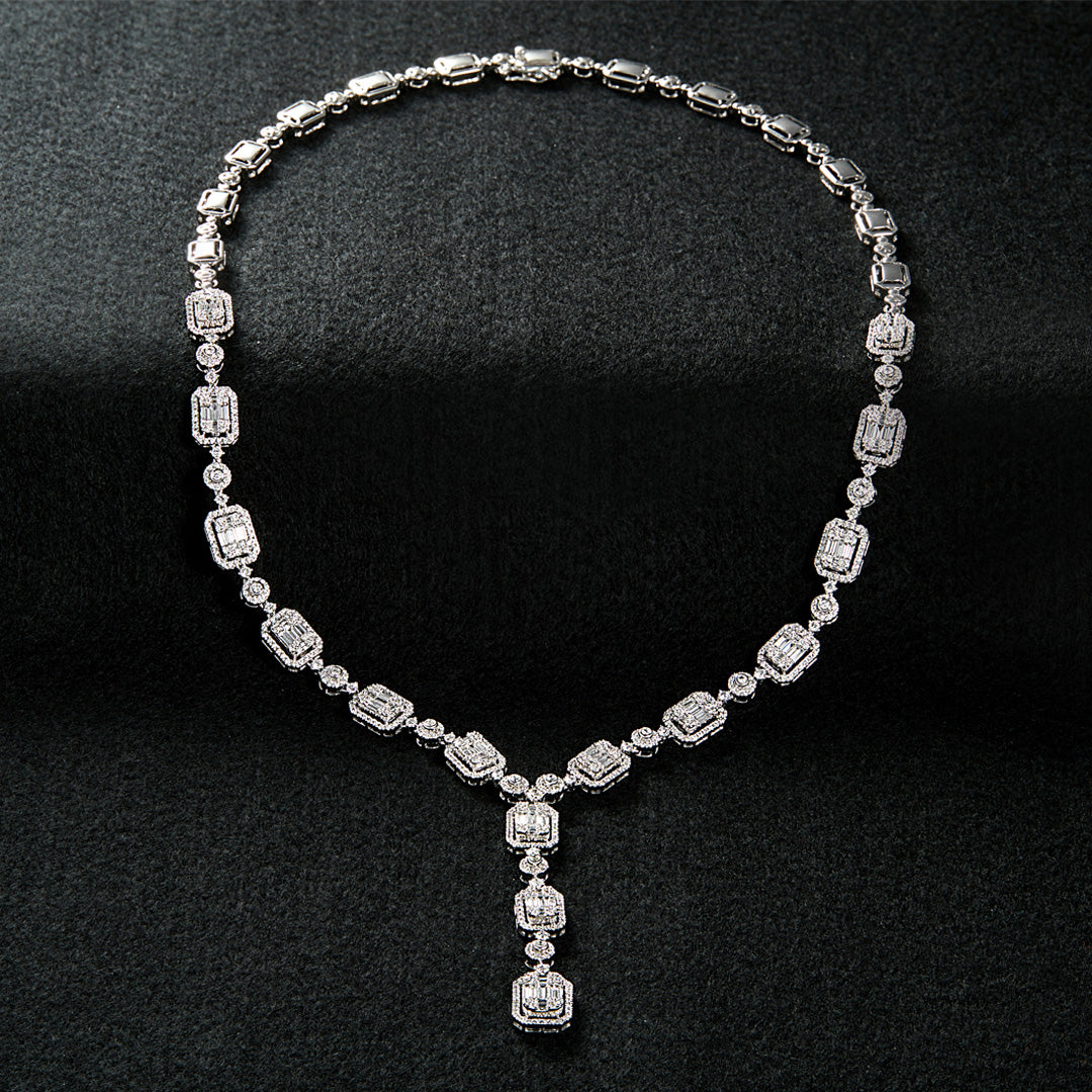 Saleh Sallom |  Natural Diamond Necklace | 6.5 CT