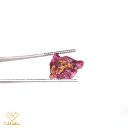 1.65 Ct Natural Purplish Red Ruby Rough Crystal | Unheated Tanzania Ruby Collector Specimen