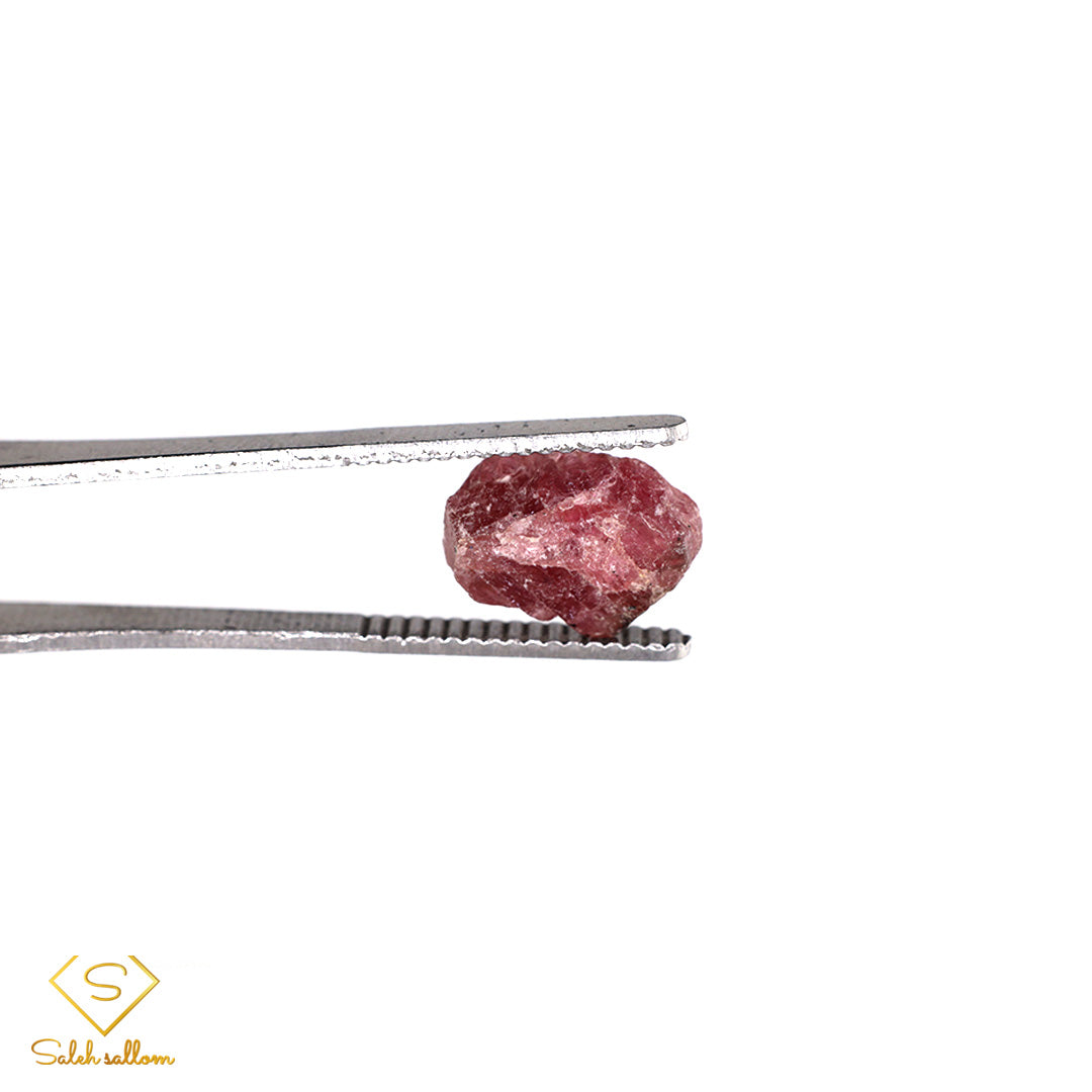 6.45 Ct Natural Red Ruby Rough Crystal | Unheated Tanzania Ruby Collector Gemstone