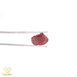 6.45 Ct Natural Red Ruby Rough Crystal | Unheated Tanzania Ruby Collector Gemstone