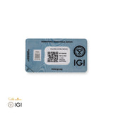 Orange Sapphire – Certified by IGI | 1.10 Carats | Report No. 601399486