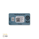 Blue Sapphire – Certified by IGI | 1.25 Carats | Report No. 601399912
