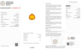 Natural Citrine – Certified by IGI | 24.40 Carats | Report No. 601399983