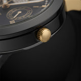 Natural Diamond Watch – 0.366 ctw | Swiss-made Movement | Italian Leather Strap