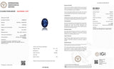 Natural Blue Sapphire – Certified by IGI | 1.87 Carat | Report No. 620409636