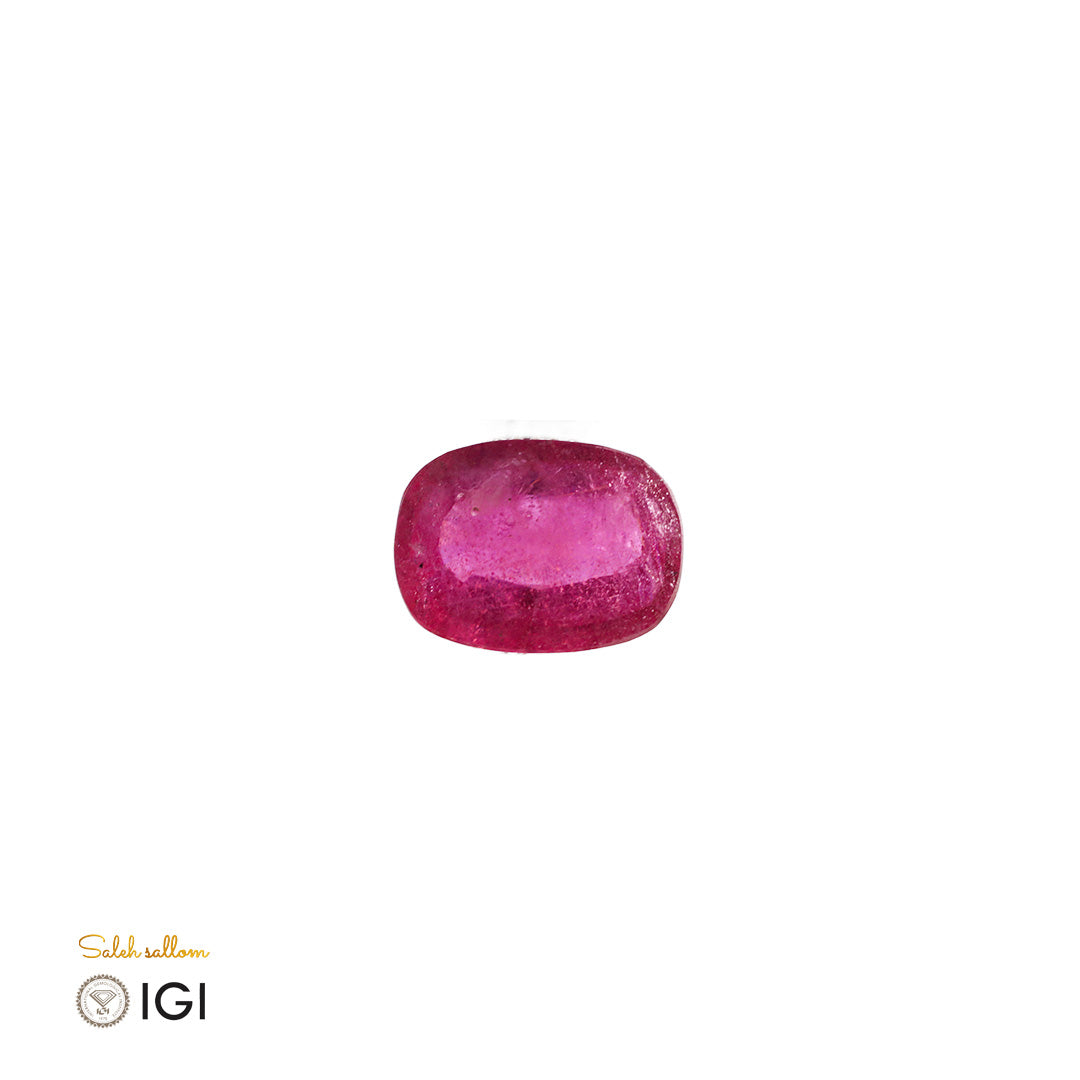 Ruby with Lead Glass – Certified by IGI | 7.96 Carats | Report No. 612306354