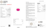 Ruby with Lead Glass – Certified by IGI | 7.96 Carats | Report No. 612306354