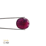 Ruby with Lead Glass – Certified by IGI | 21.58 Carats | Report No. 612305757