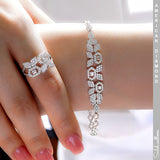 Silvarodium  | American Diamond  Set | 12 G