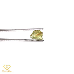 2.97 Ct Natural Green Sapphire Rough Crystal | Unheated Madagascar Sapphire Collector Gemstone