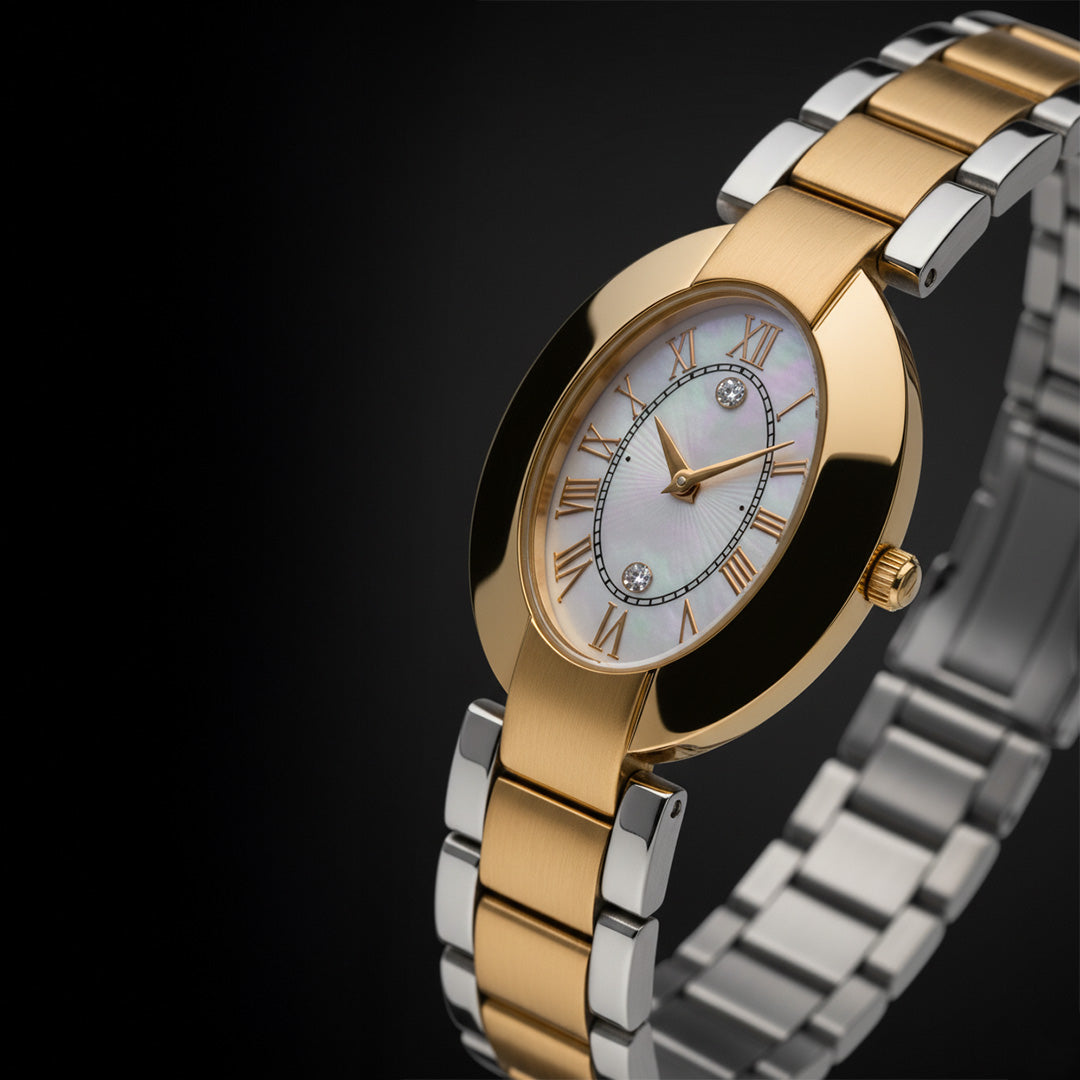 Natural Diamond Watch – 0.80 ctw | Swiss-made Movement