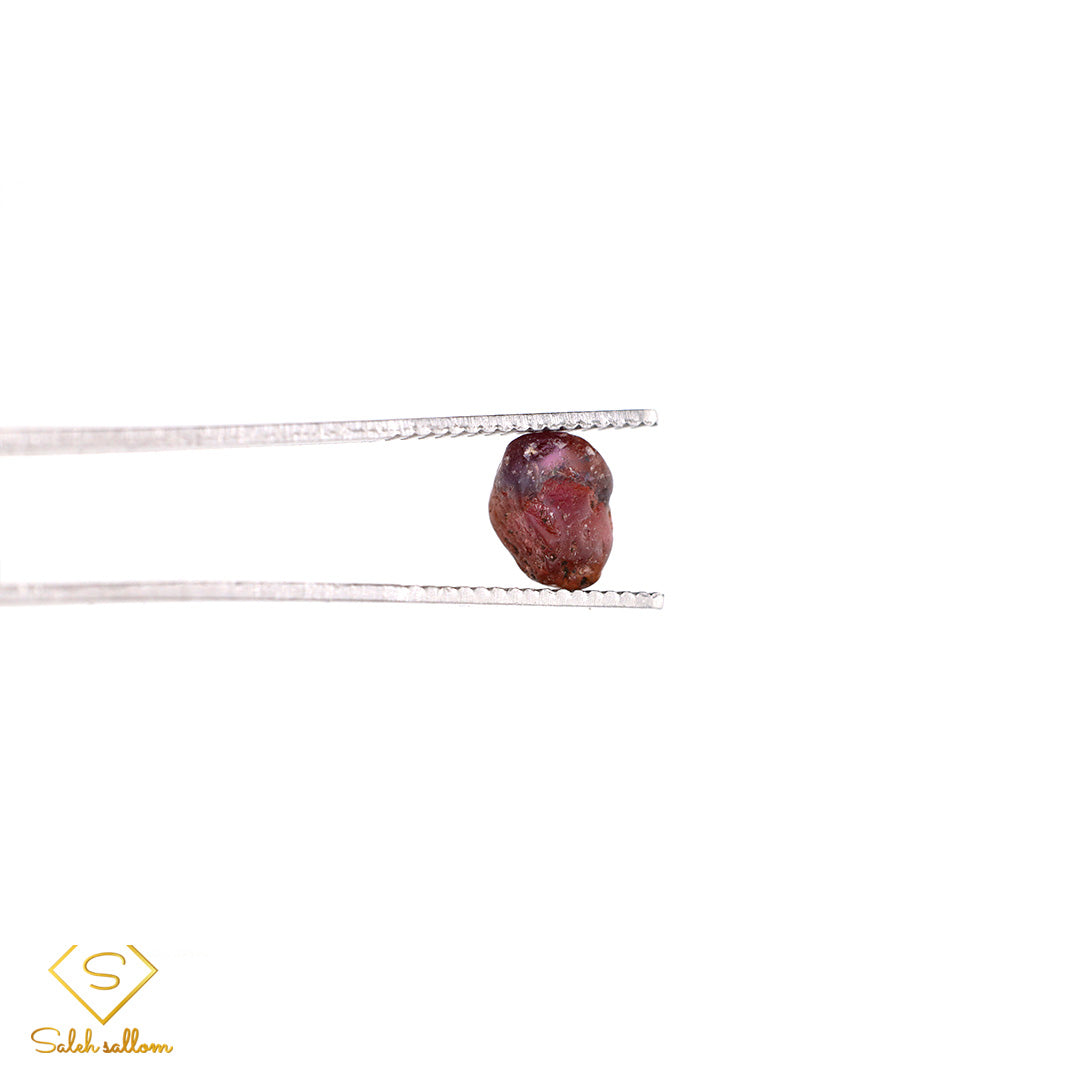 3.86 Ct Natural Purple-Red Ruby Rough Crystal | Unheated Madagascar Ruby Collector Gemstone