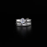 SILVARODIUM RING BY SALEH SALLOM