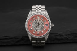Hexa Elegance Diamond Watch-Saleh Sallom