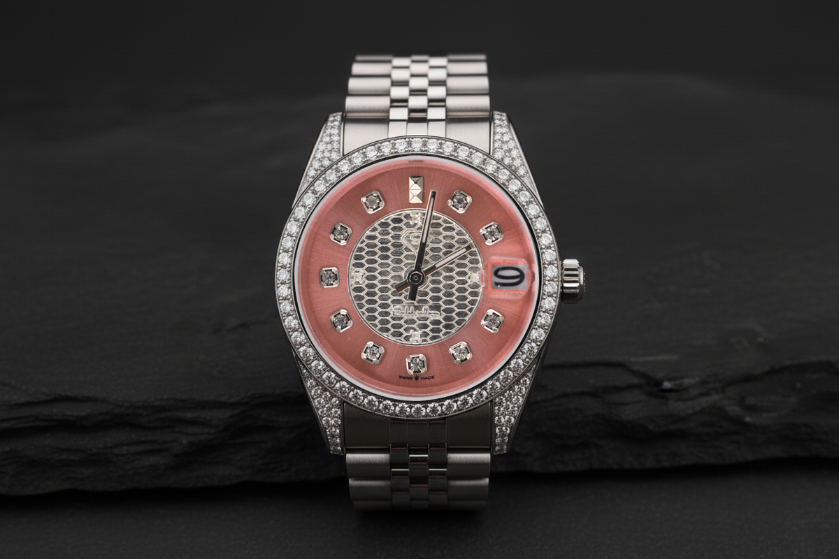 Lab Created Diamond Watch 3.0 Ct | Saleh Sallom