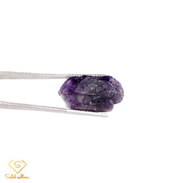 26.67 Ct Natural Amethyst Rough Crystal – Unheated Purple Uruguay Amethyst Specimen