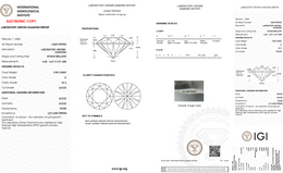 0.98 Carat Laboratory Grown Diamond – Round Brilliant | D Color | VS2 Clarity | IGI Certified-Saleh Sallom