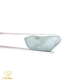 16.40 Ct Natural Aquamarine Rough Crystal | Unheated Greenish Blue Aquamarine Specimen