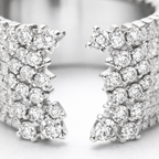 Elegant Diamond Ring – Refined Contemporary Design-Saleh Sallom