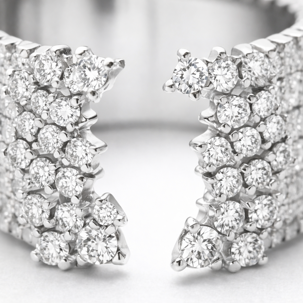 Elegant Diamond Ring – Refined Contemporary Design-Saleh Sallom