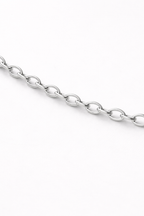 Heart American Diamond Bracelet in Rhodium-Plated Sterling Silver-Saleh Sallom