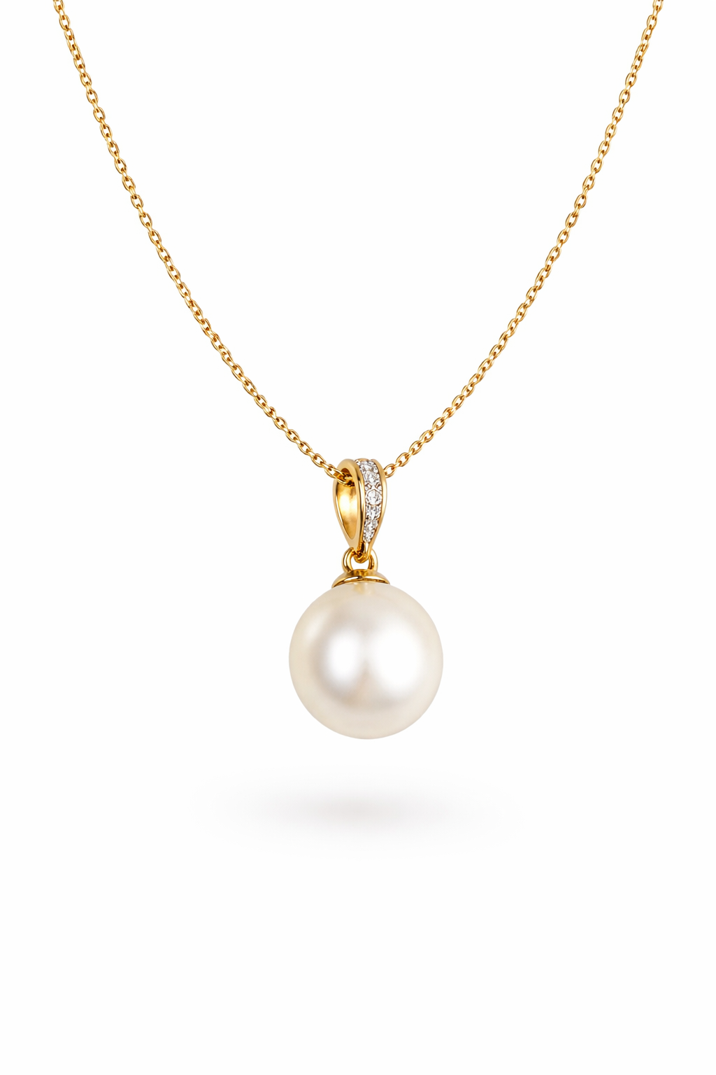 Eterna Pure Diamond Necklace Natural Diamond · White Gold 18K-Saleh Sallom