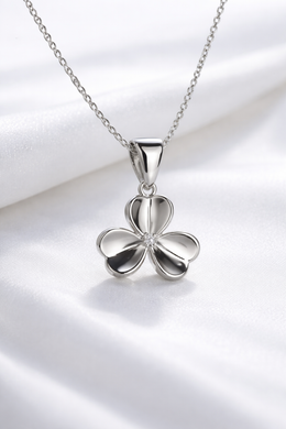 Eterna Bloom Natural Diamond Necklace White Gold 18K – Fine Jewelry-Saleh Sallom