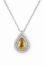18K White Gold with Natural Diamond Accents-Saleh Sallom