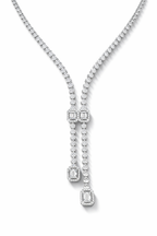 Evil Eye Diamond Necklace 18K Yellow Gold with Natural Diamond Accents-Saleh Sallom