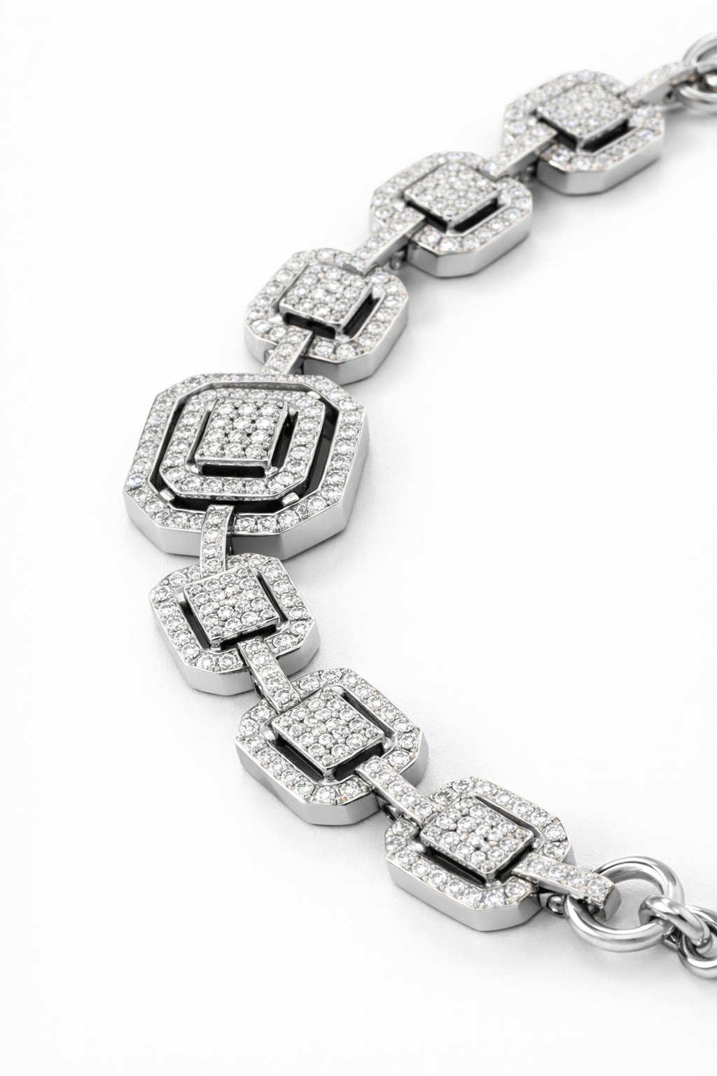 Evil Eye Diamond Necklace 18K Yellow Gold with Natural Diamond Accents-Saleh Sallom