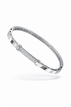 Natural Diamond ID Bracelet-Saleh Sallom