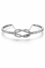 Interlaced Diamond Infinity Bracelet-Saleh Sallom